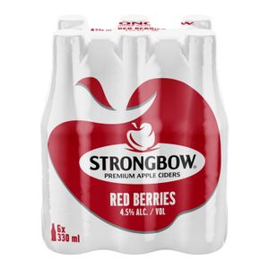 Strongbow Red Berries NRB (6 x 330ml)